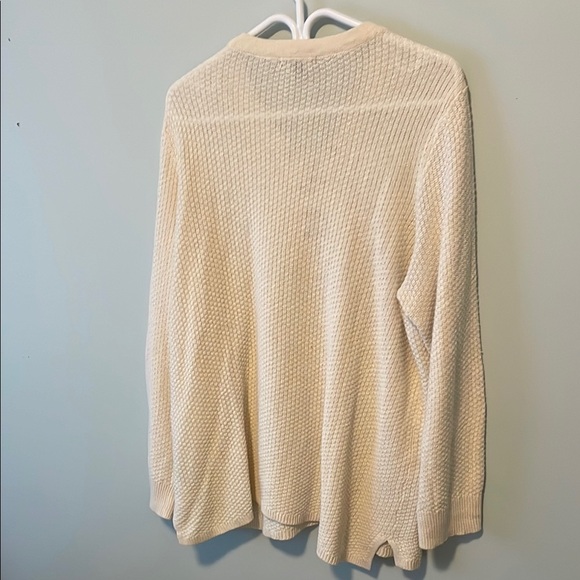 Chaps Denim Cream Sweater - Picture 5 of 5